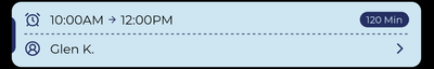example appointment